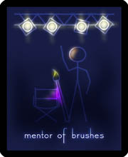 Celestial Stick People by Brian Crick